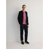 Reserved bomber pulover - mornarsko modra | Shoptok.si