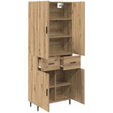  Highboard 2 kom. Umjetnički hrast 69,5 x 34 x 180 cm Slike