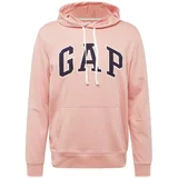 GAP Sweater majica 'HERITAGE' mornarsko plava / roza / bijela