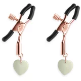 Ns Novelties Bound Nipple Clamps G3 Rose Gold