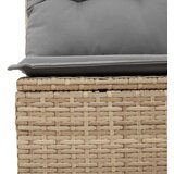 vidaXL 13-dijelni set vrtnih sofa s jastucima bež od poliratana | shoptok.hr