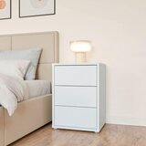 CARRYHOME Nočna Omarica Alice, Svetlo Siva | Shoptok.si