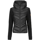 Superdry HOODEED STORM FLEECE JACKET Crna