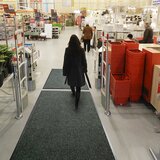 Notrax Predpražnik za prestrezanje umazanije, narebren, DxŠ 1800 x 1200 mm, antracitna | Shoptok.si