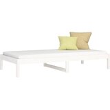  Dnevni krevet bez madraca bijeli 80 x 200 cm masivna borovina | shoptok.hr