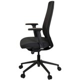 MID.YOU Vrtljivi Stol Chiaro T1 Black, Črna | Shoptok.si