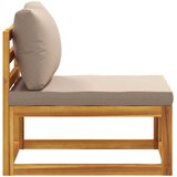  Modularna srednja sofa s jastucima 100 % poliester Solid-Acacia | shoptok.hr