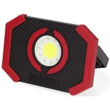 Nedis LWORR10RD - LED prigušiva punjivi reflektor sa power bankom LED/10W/5V | Eponuda.com