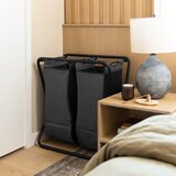 simplehuman Temno siv tekstilni zložljiv koš za perilo 200 l – | Shoptok.si
