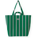Nakupovalne torbe Fine Stripe - Pink/Green Rožnata
