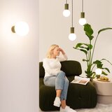 Sollux Stenska svetilka HALO olivno zelena IP44, (5000352056) | Shoptok.si