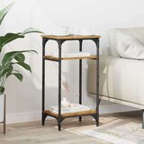 vidaXL Bocni stol Staro drvo 40 x 30 x 75 cm Konstruirano drvo | shoptok.hr