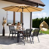 Vrtni stakleni stol 120x70 cm za terasu i vrt MultiGarden | shoptok.hr