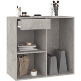 Kozmetički ormarić boja betona 80x40x75 cm konstruirano drvo | shoptok.hr