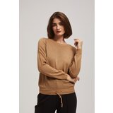 Moodo Sweater with metallic thread and tie | shoptok.hr
