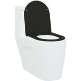  WC daska Crna 47 x 36 x 3,4 cm Duroplast | shoptok.hr