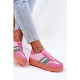 Boto Low platform sneakers pink Ovivene | Shoptok.si