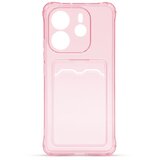  Futrola Clear Wallet za Xiaomi Redmi Note 14 4G, Roze | Eponuda.com