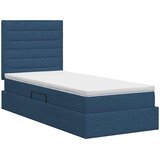  s madracem i skladištem Plava 90 x 200 cm tkanina | shoptok.hr