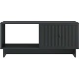  Klubska miza Črna 90 x 50 x 40 cm Inženirski les, (5000295382) | Shoptok.si
