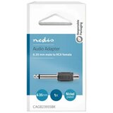 Nedis CAGB23935BK Audio Adapter 6.35mm RCA zenski | Eponuda.com