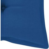  Zložljiva vrtna klop z blazino 118 cm bambus, (20804339) | Shoptok.si