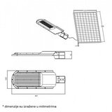 LENSLUX GN-SSL316-180W Solarna svetiljka Cene