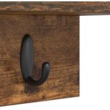  Vješalica za kapute na zidu Dimljeni hrast 60 x 10,5 x 18 cm | shoptok.hr