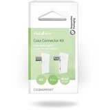  UTIKAČ ANTENSKI RF 1X M, 1X Ž KUTNI BOC PACK NEDIS CSGB40995WT | Eponuda.ba