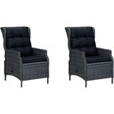  3-dijelni vrtni blagovaonski set tamnosivi | shoptok.hr