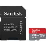San Disk Ultra microSDXC 256GB + SD Adapter 150MB/s A1 Class 10 UHS-I Cene