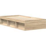  Okvir kreveta boja hrasta sonome 75x190 cm mali za jednu osobu | shoptok.hr