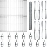 vidaXL heksagonalna ograja 1,2x100 m galvanizirano jeklo, ograjni stebri z osnovami 13 kos Ø32mm 68,5cm galvanizirano jeklo | Shoptok.si