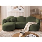 Ropez Zelena kutna garnitura od bouclé tkanine (u obliku slova "U") Orbit – | shoptok.hr
