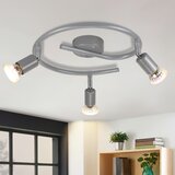 Nettlife Nastavljiva LED stropna svetilka GU10, stropne svetilke 3 sijalke, industrijska dnevna soba, (22116745) | Shoptok.si