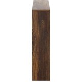 Ormarić za cipele s ogledalom 2 razine boja hrasta 63x17x67 cm | shoptok.hr
