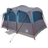  Obiteljski šator s krovom Plava i siva 435 x 255 x 216 cm | shoptok.hr
