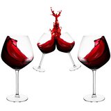 Altom design Čaše za Crno Vino Rubin XXL 750 ml - Set od 4 Komada Cijene