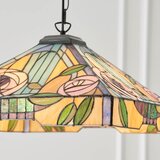  Endon 64384 - Luster na lancu Tiffany WILLOW 3xE27/60W/230V | Eponuda.com