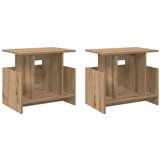 TV stalak 2 pcs Umjetnički hrast 50 x 35 x 45 cm | shoptok.hr