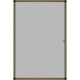 vidaXL Komarnik za okna rjav 80x120 cm | Shoptok.si