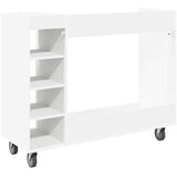 Golf ormar s kotačem Jednobojno Bijelo 120 x 45 x 98 cm | shoptok.hr