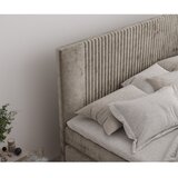 Maison de Rêve Svetlo rjava boxspring postelja s prostorom za shranjevanje 140x200 cm Bergamo – | Shoptok.si