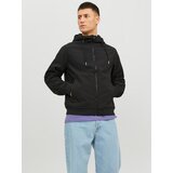 Jack & Jones Funkcionalna jakna črna / bela | Shoptok.si