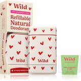 WILD Pink Grapefruit & Lime Heart Case trdi deodorant z etuijem 40 g | Shoptok.si