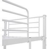 vidaXL krevet na kat sa stolićima u okviru bijeli metalni 90 x 200 cm | shoptok.hr