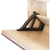 Ormarić za cipele 2 razine s ogledalom boja hrasta 63x17x67 cm | shoptok.hr