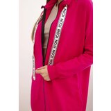 Kesi Women's zip-up sweatshirt with prints fuchsia | shoptok.hr