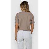 Salty Crew Even Keel Crop T-shirt taupe | Shoptok.si