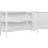 House Nordic Bela kovinska vitrina 140x85 cm Brisbane – | Shoptok.si